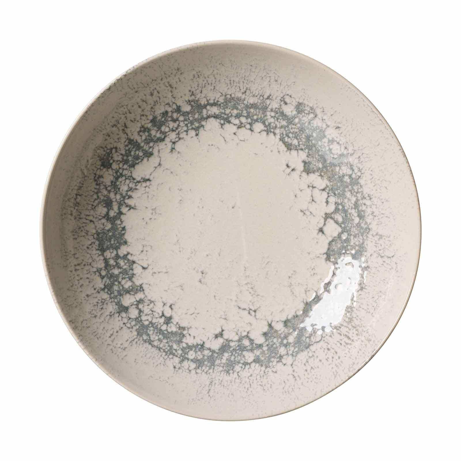 SUPPENTELLER Cecina Graphit ø 21 cm - Beige/Grau, Keramik (21cm) - Ritzenhoff Breker