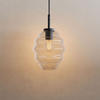 HÄNGELAMPE Echos 1.5m Abhängung Klar Ø 18cm - Klar, Glas (20/18/20cm) - s.luce