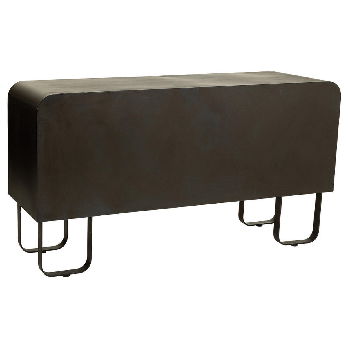 ANRICHTE aus Holz und Metall 145x47x76 cm - Braun, Metall (145/76/47cm) - Wanderlust