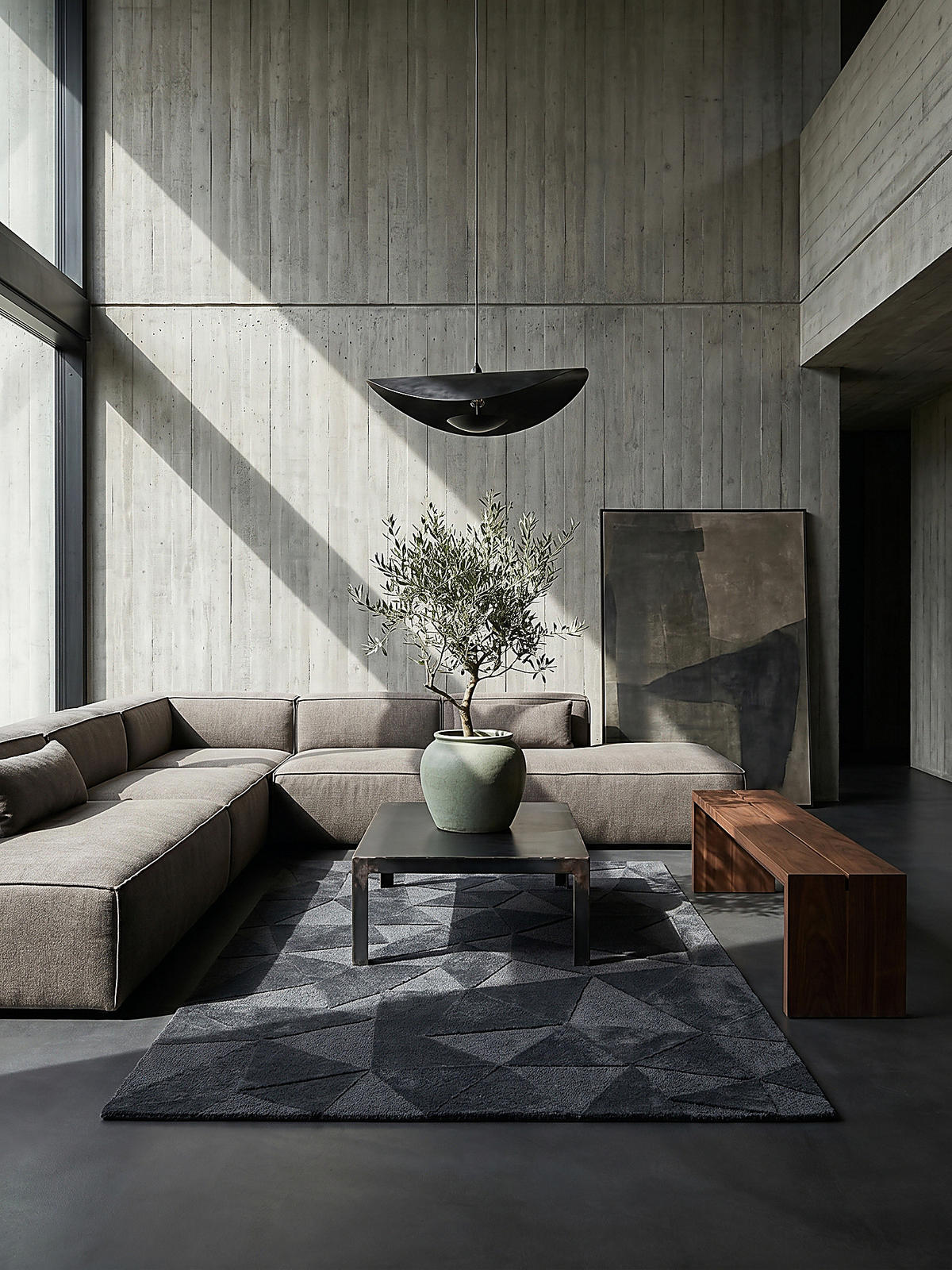 WOLLTEPPICH DEBEN 200/290 cm - Anthrazit, Textil (290/200cm) - KADIMA DESIGN