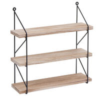 WANDREGAL Braun - Braun, Holz (40/40/13cm) - MCW