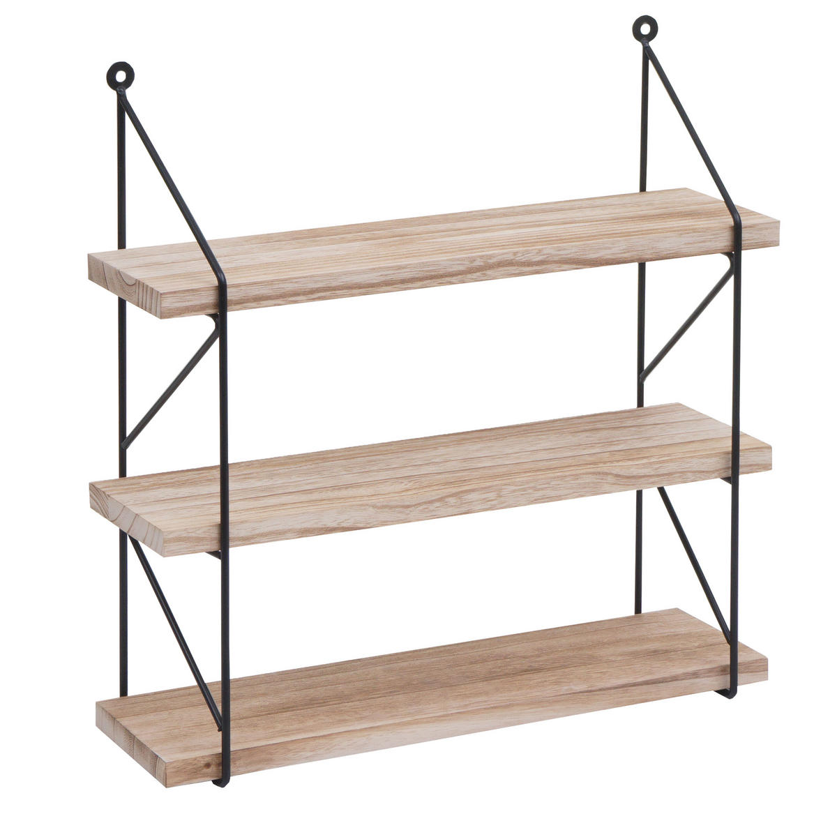WANDREGAL Braun - Braun, Holz (40/40/13cm) - MCW