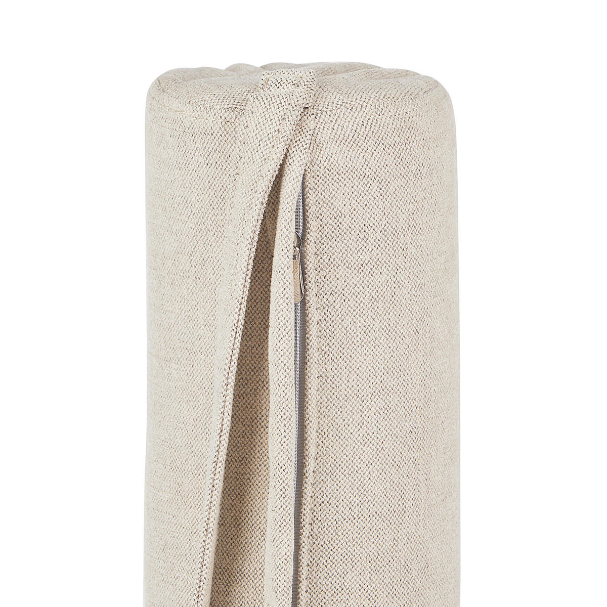 ČALOUNĚNÉ LEHÁTKO CHAISE LONGUE Látka Béžové Mauriac - béžová, textil (74/40/180cm) - Beliani