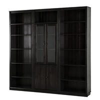 BÜCHERWAND - Kiefer massiv, Typ D - Kieferfarben, Holz (222/223/37cm) - home24