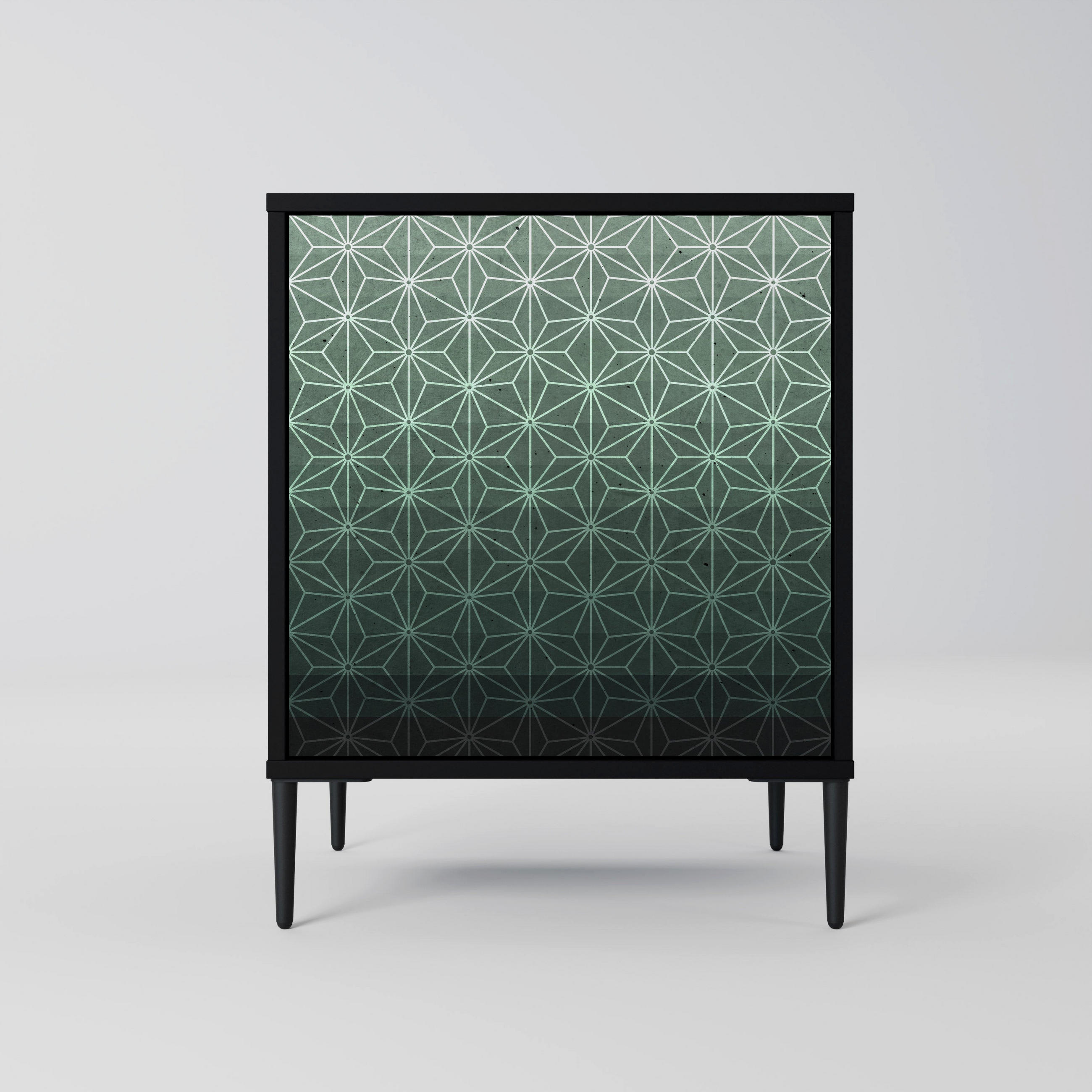 SpaceRebels Sideboard Schwarz 57.5x72.5x42 cm