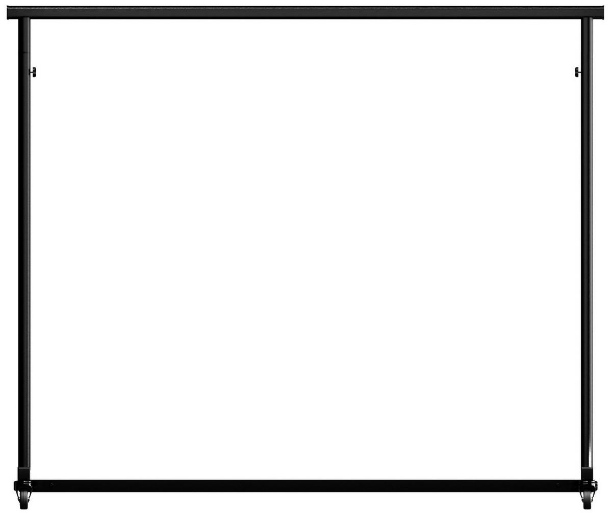 KLEIDERSTÄNDER -Metall - Schwarz, Metall (150/120/50cm) - CLP