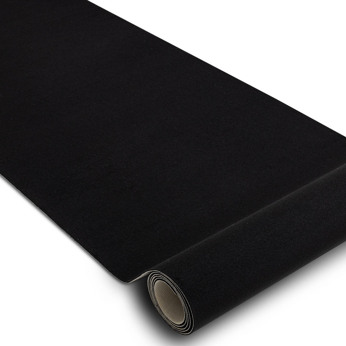 LÄUFER Antirutsch RUMBA 60/280 cm - Schwarz, Textil (60/280cm) - rugsX