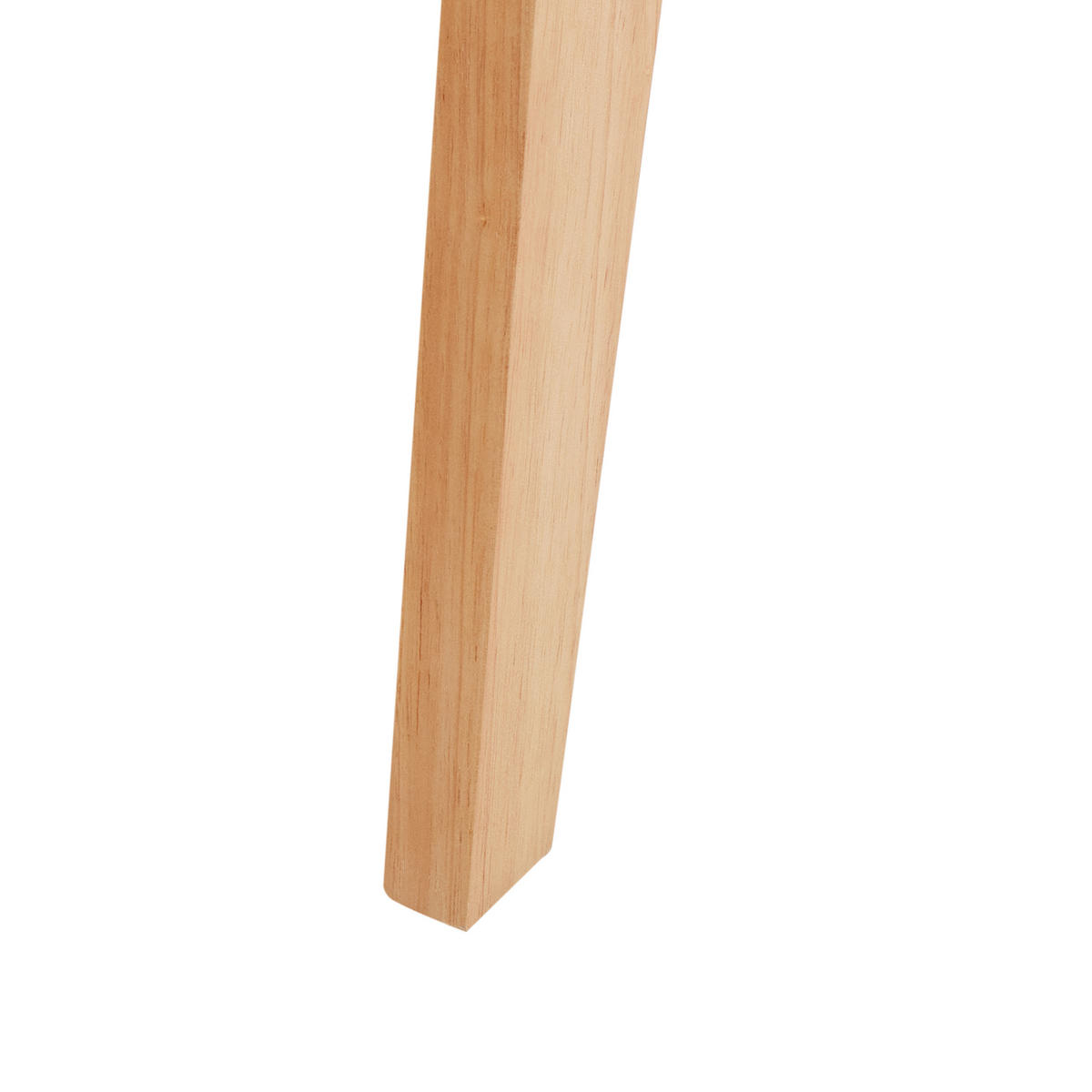 BARHOCKER 2er-Set Holz Hellbraun Aroma - Hellbraun, Holz (43/62/43cm) - Beliani