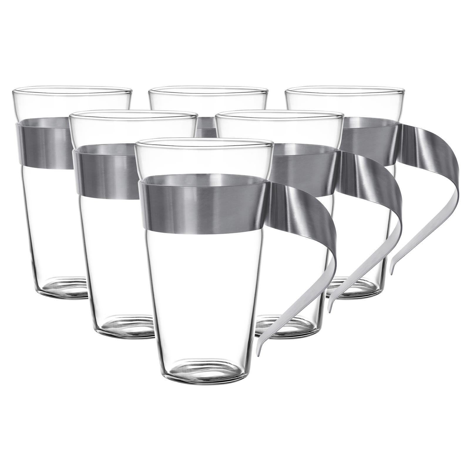 LATTE-MACCHIATO-GLÄSER NewWave transparent 300 ml 6er Set - Transparent, Glas (0.3L) - Villeroy & Boch