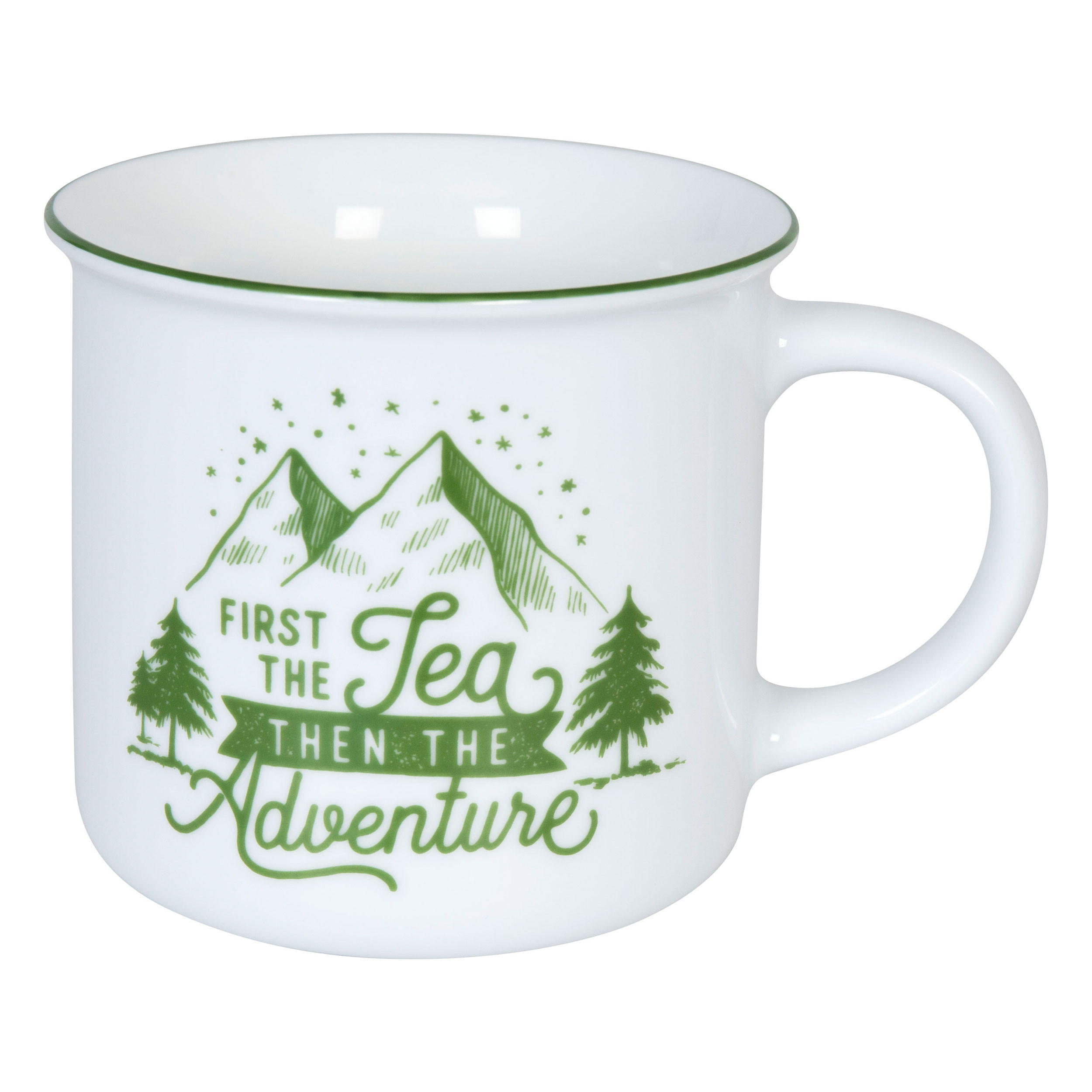 KAFFEEBECHER Camper Tea - Naturfarben, Keramik (0.38L) - Könitz