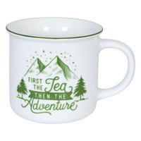 KAFFEEBECHER Camper Tea - Naturfarben, Keramik (0.38L) - Könitz