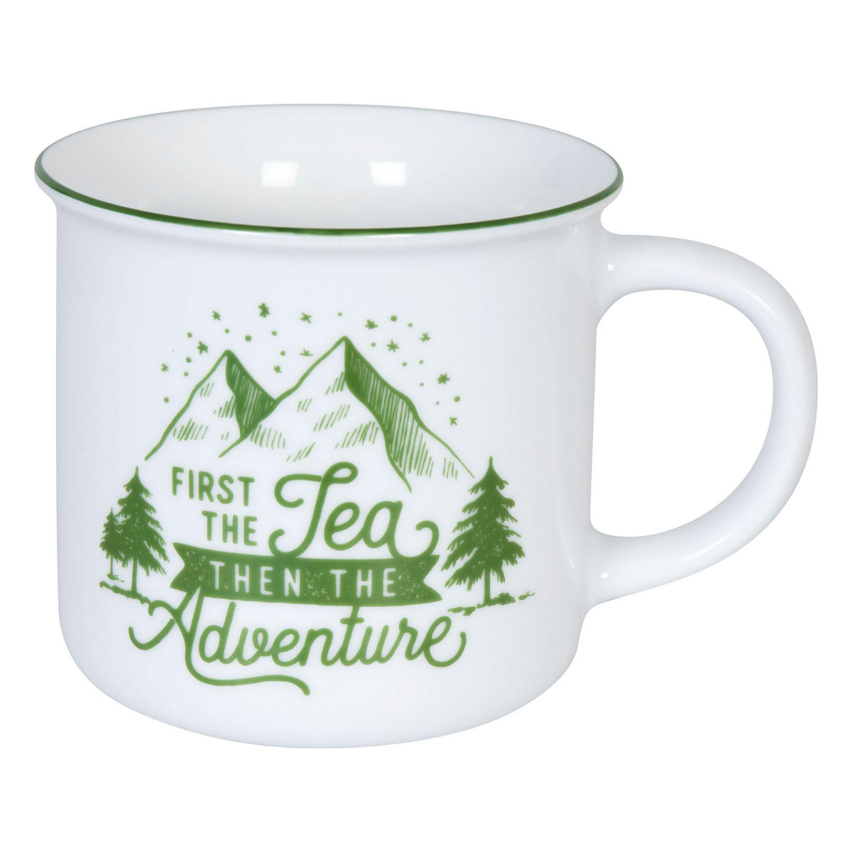 KAFFEEBECHER Camper Tea - Naturfarben, Keramik (0.38L) - Könitz