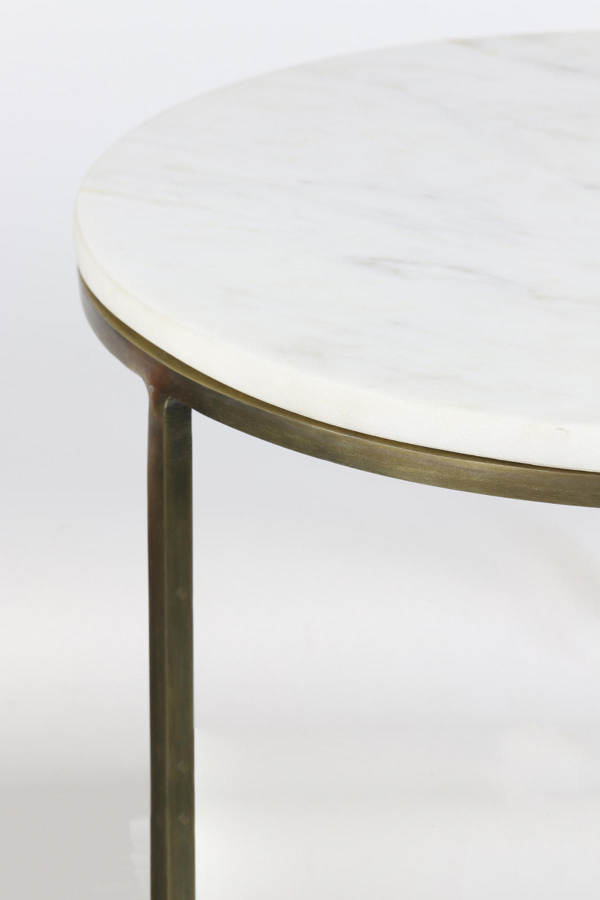 SÄULE Ricardo Weiß Ø41/102 cm - Weiß, Metall (41/41/102cm) - Light & Living