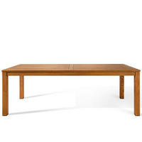 GARTENTISCH ORTUS - Braun, Holz (108/230/75cm) - KONSIMO®