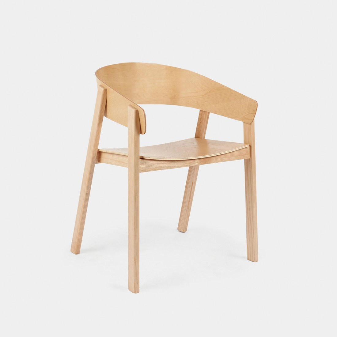 ESSZIMMERSTUHL Niha Natürlich 57 cm x 75 cm - Naturfarben, Holz (57/75/50cm)