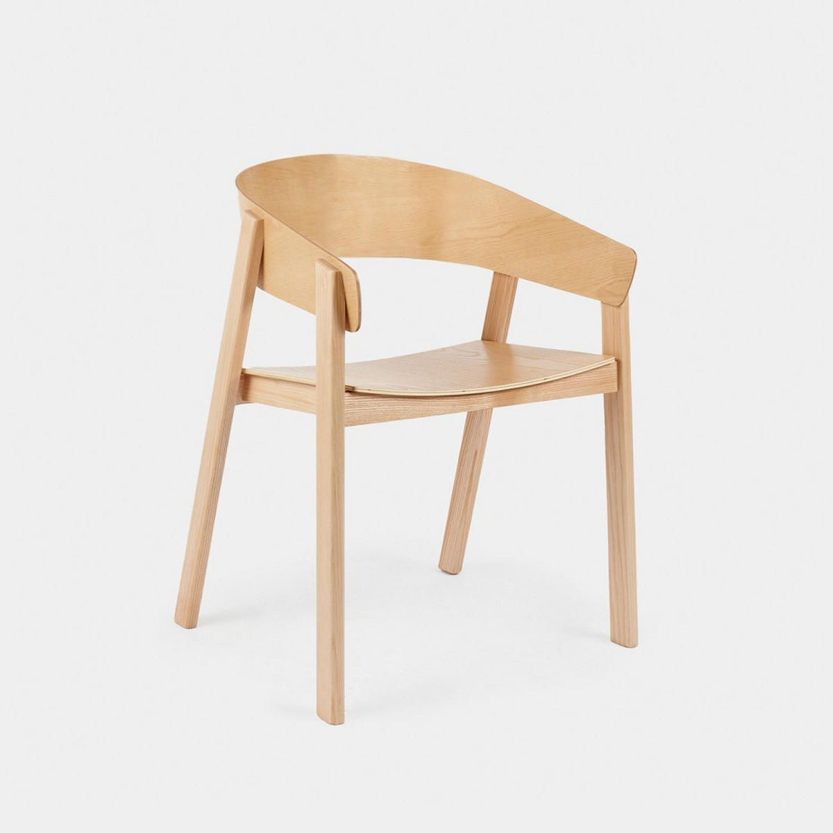 ESSZIMMERSTUHL Niha Natürlich 57 cm x 75 cm - Naturfarben, Holz (57/75/50cm)