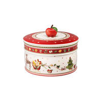 GEBÄCKDOSE Winter Bakery Delight bunt ø 17,3 cm - Multicolor, Keramik (17.3/14.1/17.3cm) - Villeroy & Boch