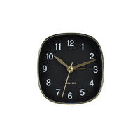 WECKER Travel 8.5/8.5/8.5 cm - Schwarz, Kunststoff (8.5/8.5/8.5cm) - Karlsson