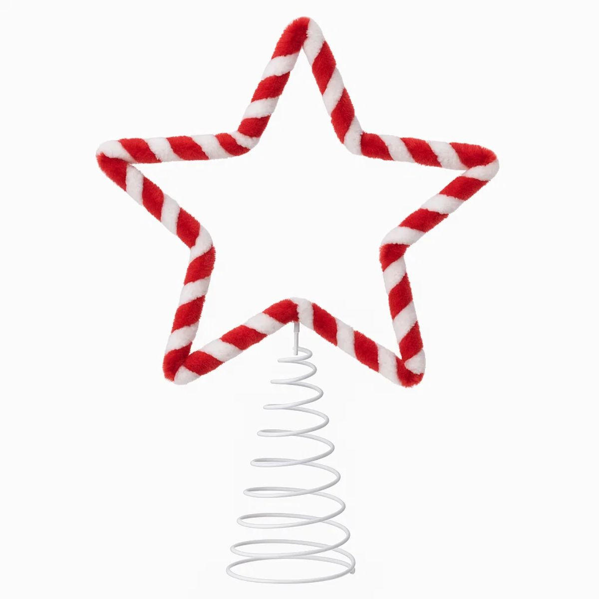CHRISTBAUMSPITZE Stern 19 cm - Rot, Kunststoff (24cm) - Atmosphera Createur d´interieur