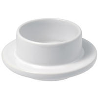 BUTTERDOSE OHNE DECKEL 9 cm Weiss - Weiß, Keramik (9/3.5/9cm) - Revol Porcelaine France