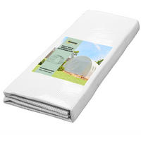 GEWÄCHSHAUSABDECKUNG DE-05808 Ersatz, wetterbeständig 400/300/200 cm Weiß - Weiß, Kunststoff (300/200/400cm) - ComfortXL