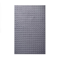TEPPICH Waschbar Hochflor Uni Polyester Wohnzimmer Grau Rechteckig 160x230 - Grau, Textil (160/230cm) - KADIMA DESIGN