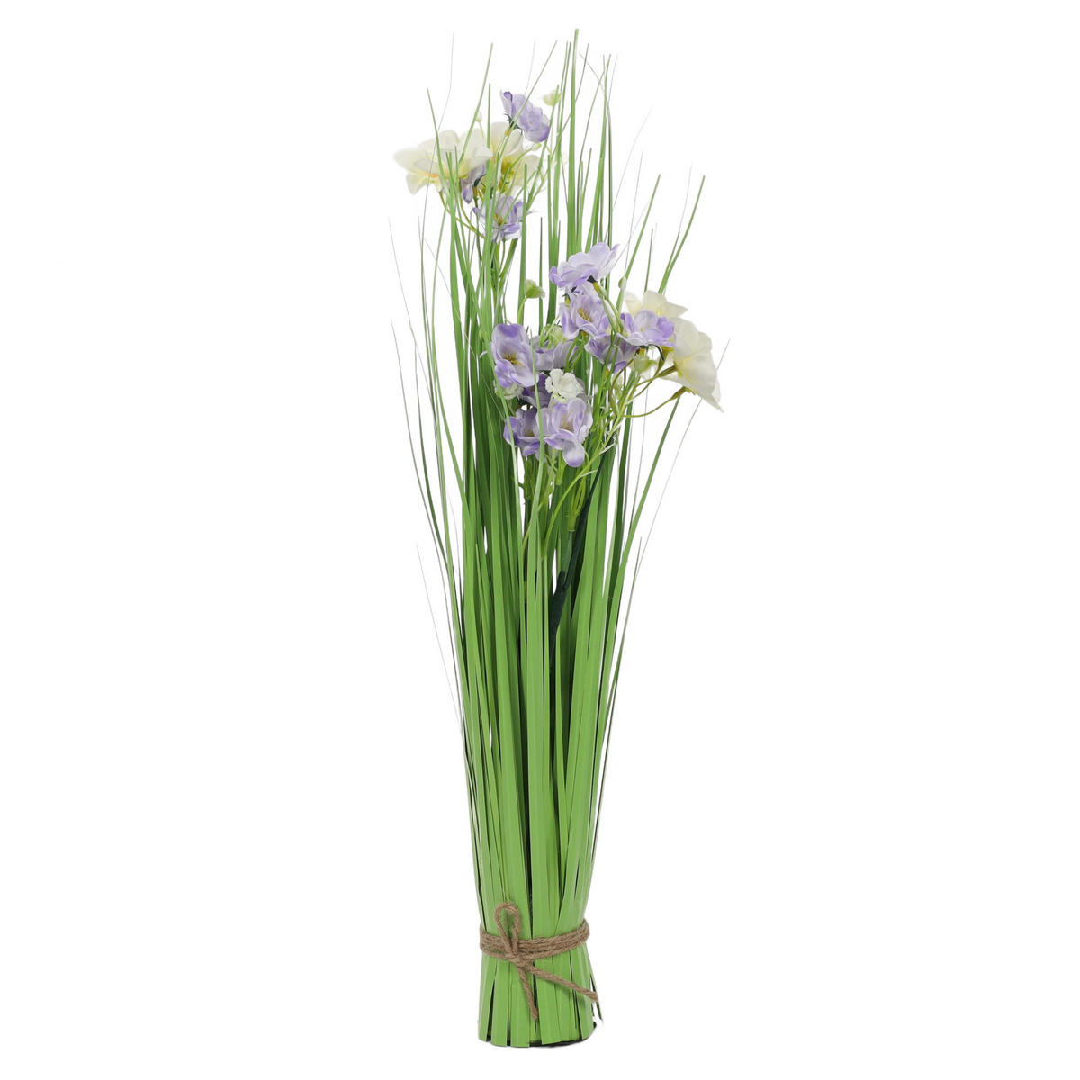 KUNSTPFLANZE mit Gras 7/7/60 cm - Grün, Kunststoff (60cm) - Home Styling Collection