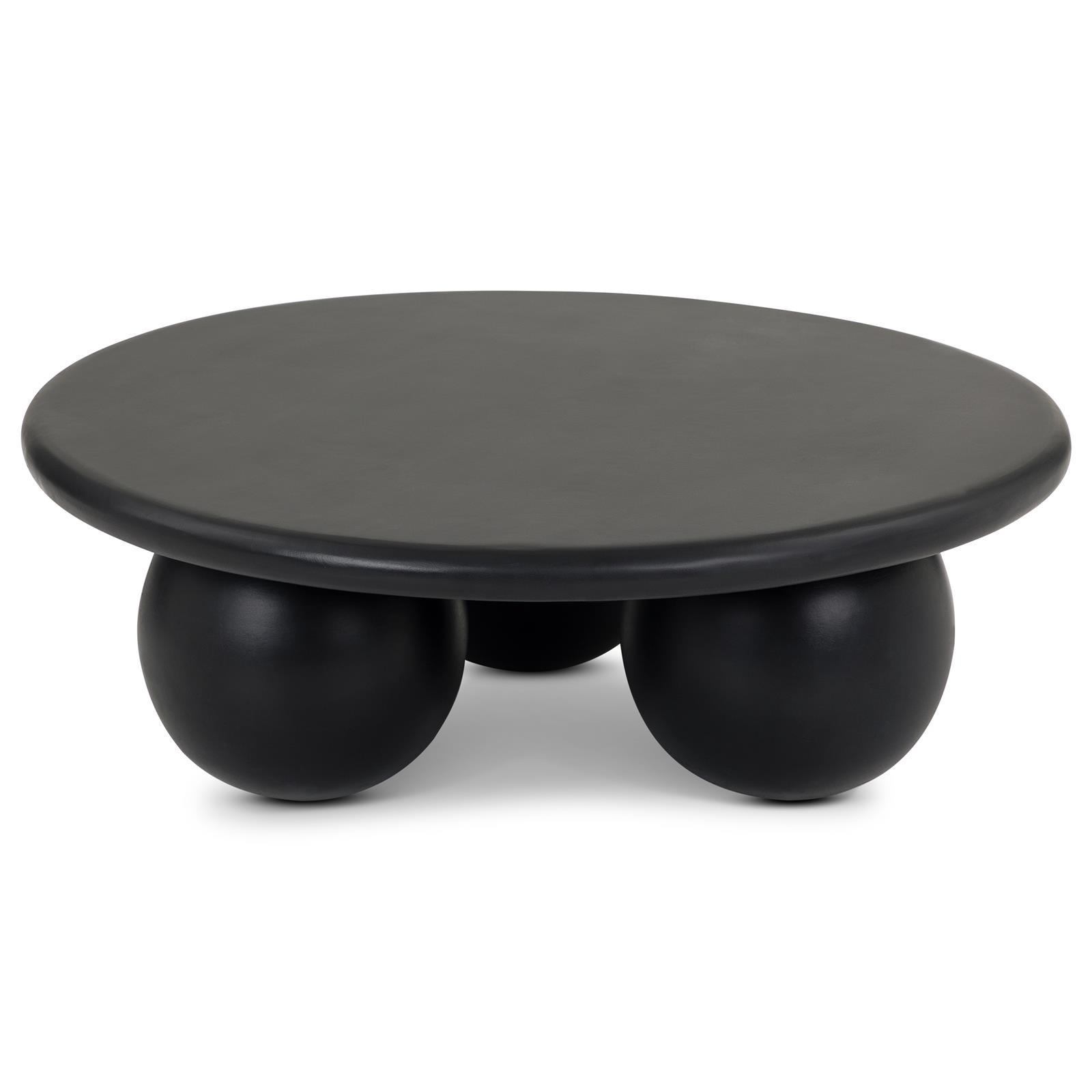 COUCHTISCH SADA schwarz - Schwarz, Holz (90/90/30cm) - IDIMEX