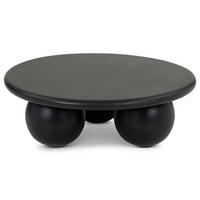 COUCHTISCH SADA schwarz - Schwarz, Holz (90/90/30cm) - IDIMEX