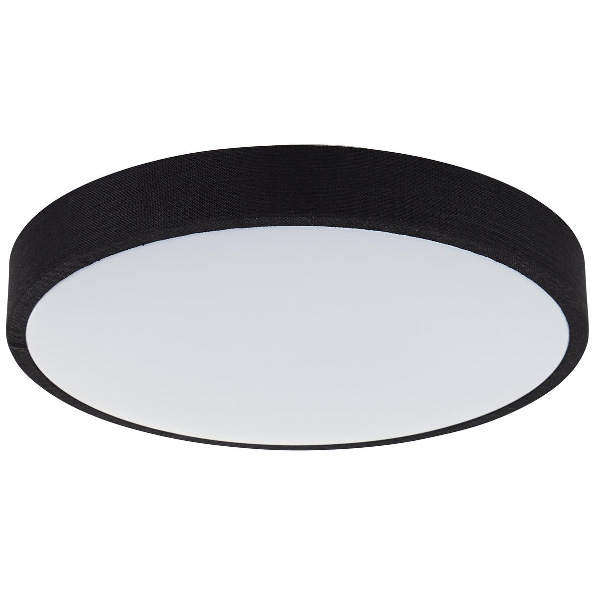 DECKENLEUCHTE Filiz G80820/76 - Schwarz, Metall (38.5/38.5/8cm) - Brilliant