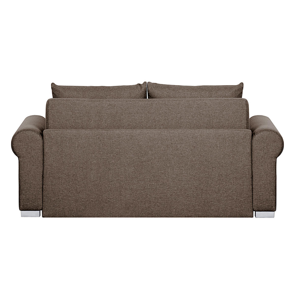 SCHLAFSOFA - Braun, Textil (204/90/90cm) - home24