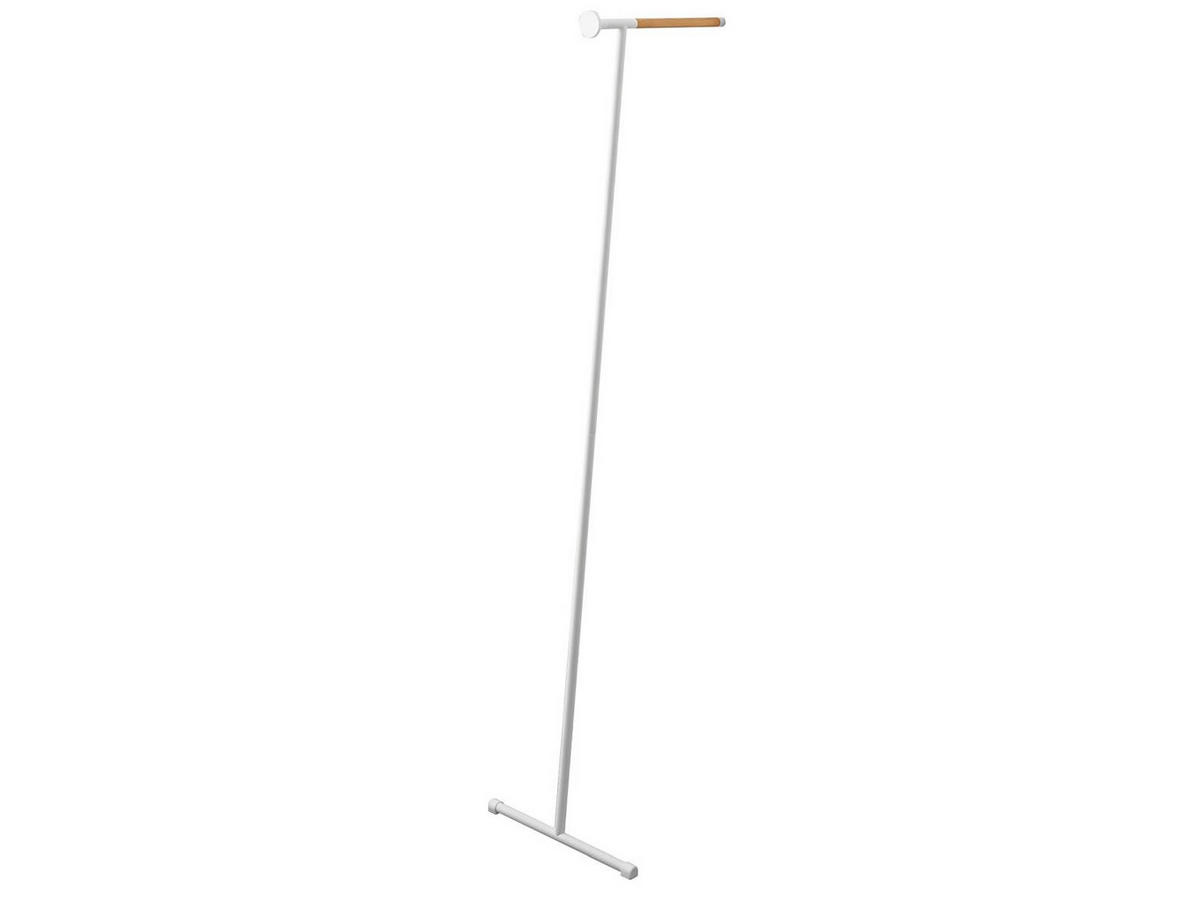 ANLEHNGARDEROBE Tower weiß 40/38/160 cm - Weiß, Holz/Metall (40/160/38cm) - Yamazaki
