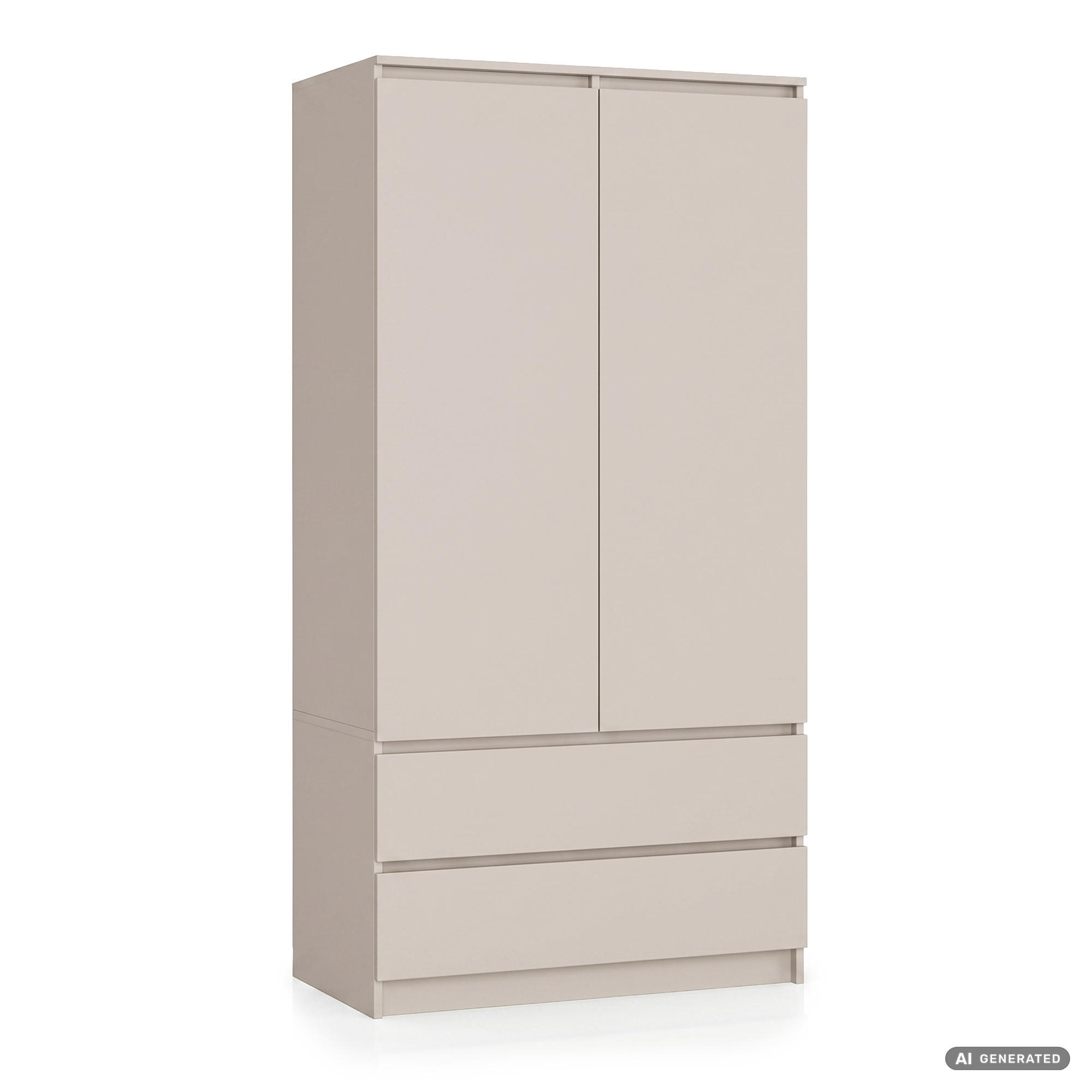Akord Kleiderschrank Kaschmir 90x180x51 cm