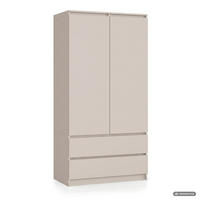 KLEIDERSCHRANK Kaschmir 180x51x90 cm - Kaschmir, Holzwerkstoff (90/180/51cm) - Akord