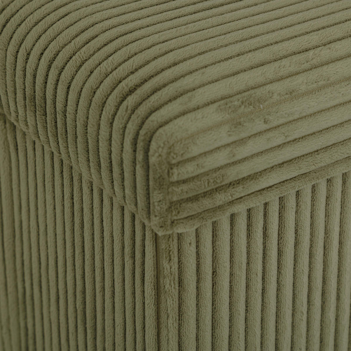 DOPPELTE aus Cord Arum 76/38/38 cm - Grün, Kunststoff (38/38/76cm) - Atmosphera Createur d´interieur