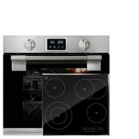 EINBAU-BACKOFEN 60 cm EH 6337+KCT 6115 F Glaskeramik Kochfeld 60cm - Silberfarben, Metall (59.4/59.4/55.6cm) - Kaiser Küchengeräte
