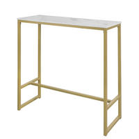 BARTISCH Goldfarben - Goldfarben, Holzwerkstoff (100/106/40cm) - SoBuy