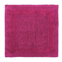 DUSCHVORLEGER 50/50 cm, 100% Baumwolle, wendbar - Magenta, Textil (50/50cm) - Homescapes