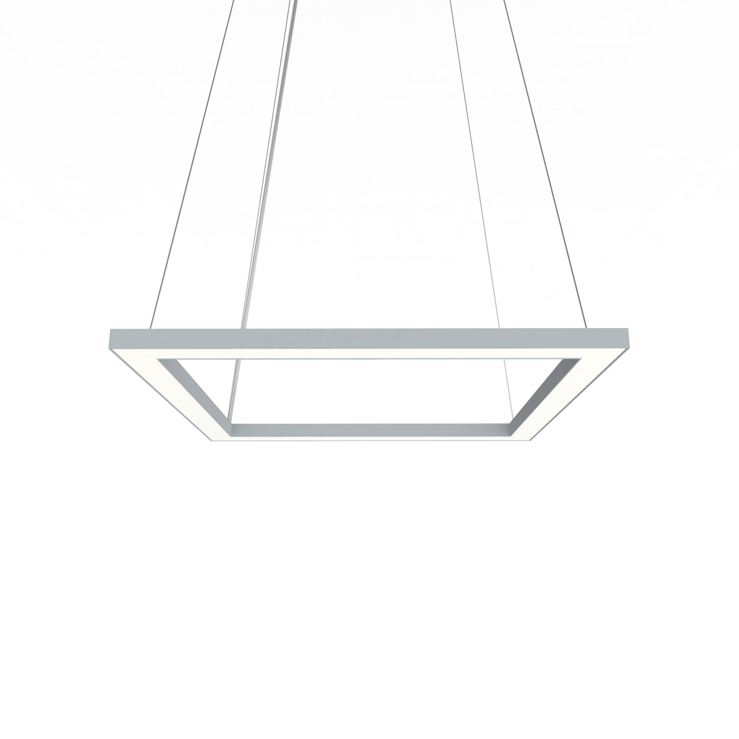 LED-HÄNGELEUCHTE - Grau, Metall (40/40/100cm) - Lumicom