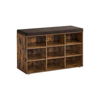 SCHUHBANK AGADIR - Braun, Holzwerkstoff (78.5/48/30.3cm) - Hansiro