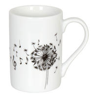 MINIPRESSO-TASSE Music Dandelion - Naturfarben, Keramik (0.09L) - Könitz