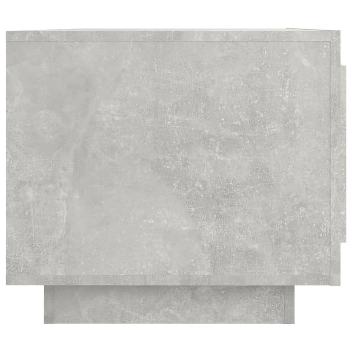 COUCHTISCH Betongrau 102x50x45 cm Holzwerkstoff - Grau, Holzwerkstoff (102/50/45cm) - furnicato