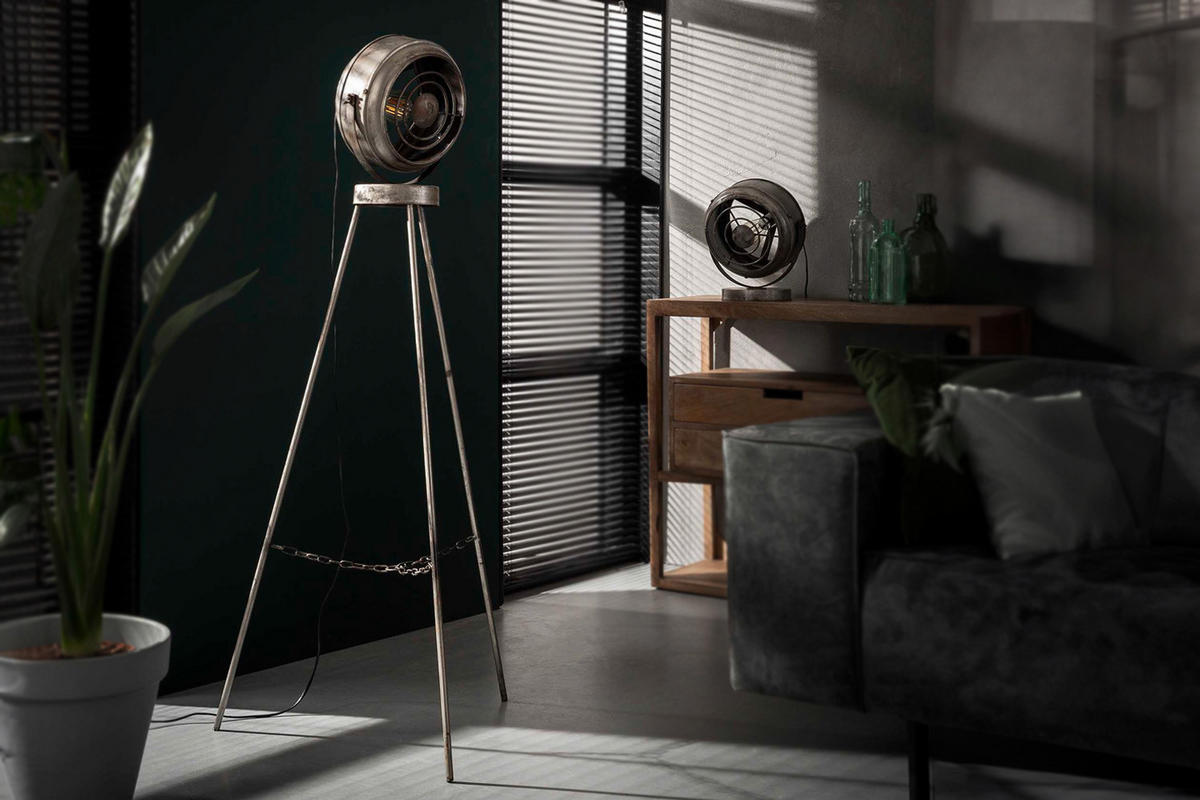 TISCHLAMPE KONYA Silber Metall - Silberfarben, Metall (20/29/33cm) - KAWOLA