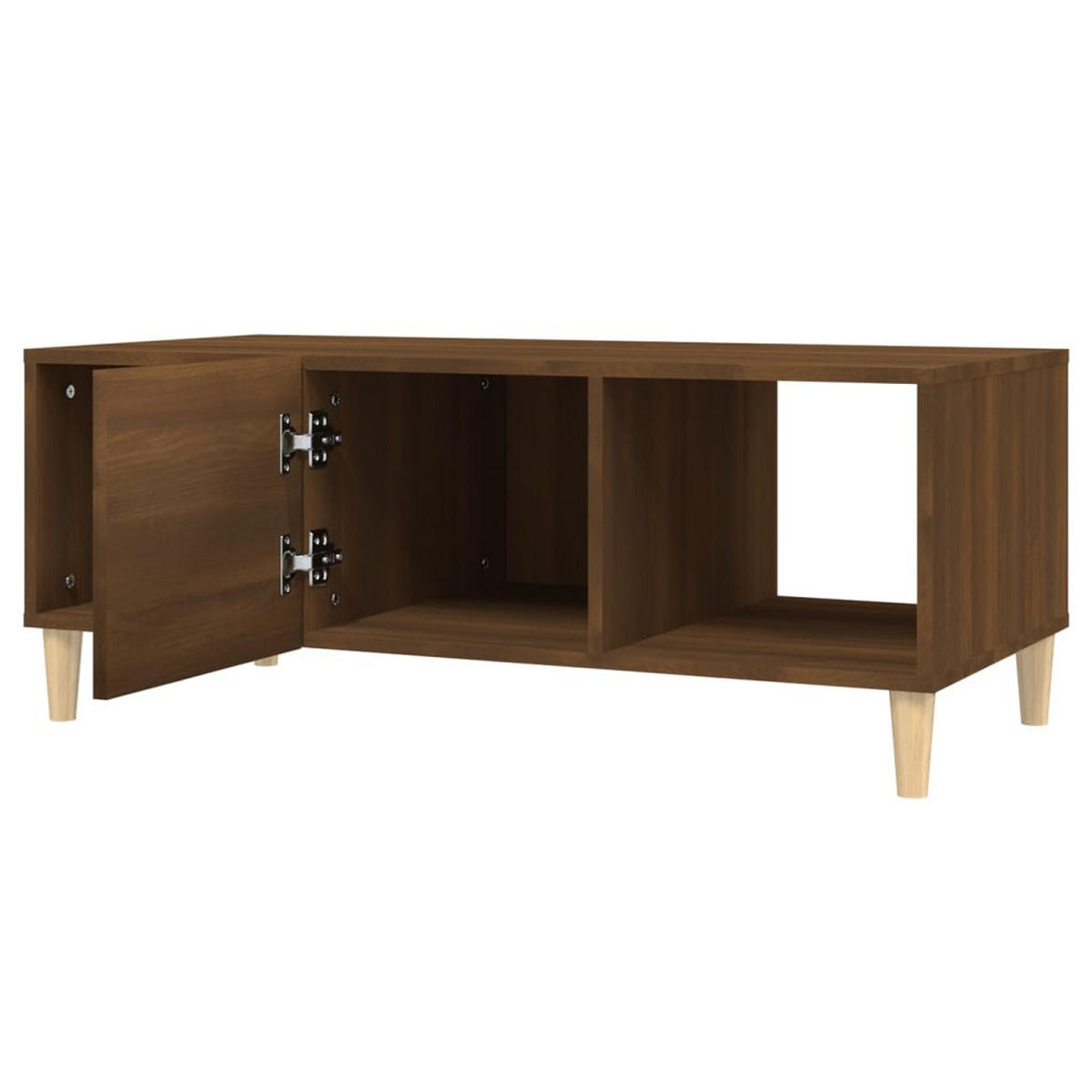 COUCHTISCH Braun Eichen-Optik 102x50x40 cm Holzwerkstoff - Braun, Holzwerkstoff (102/50/40cm) - furnicato