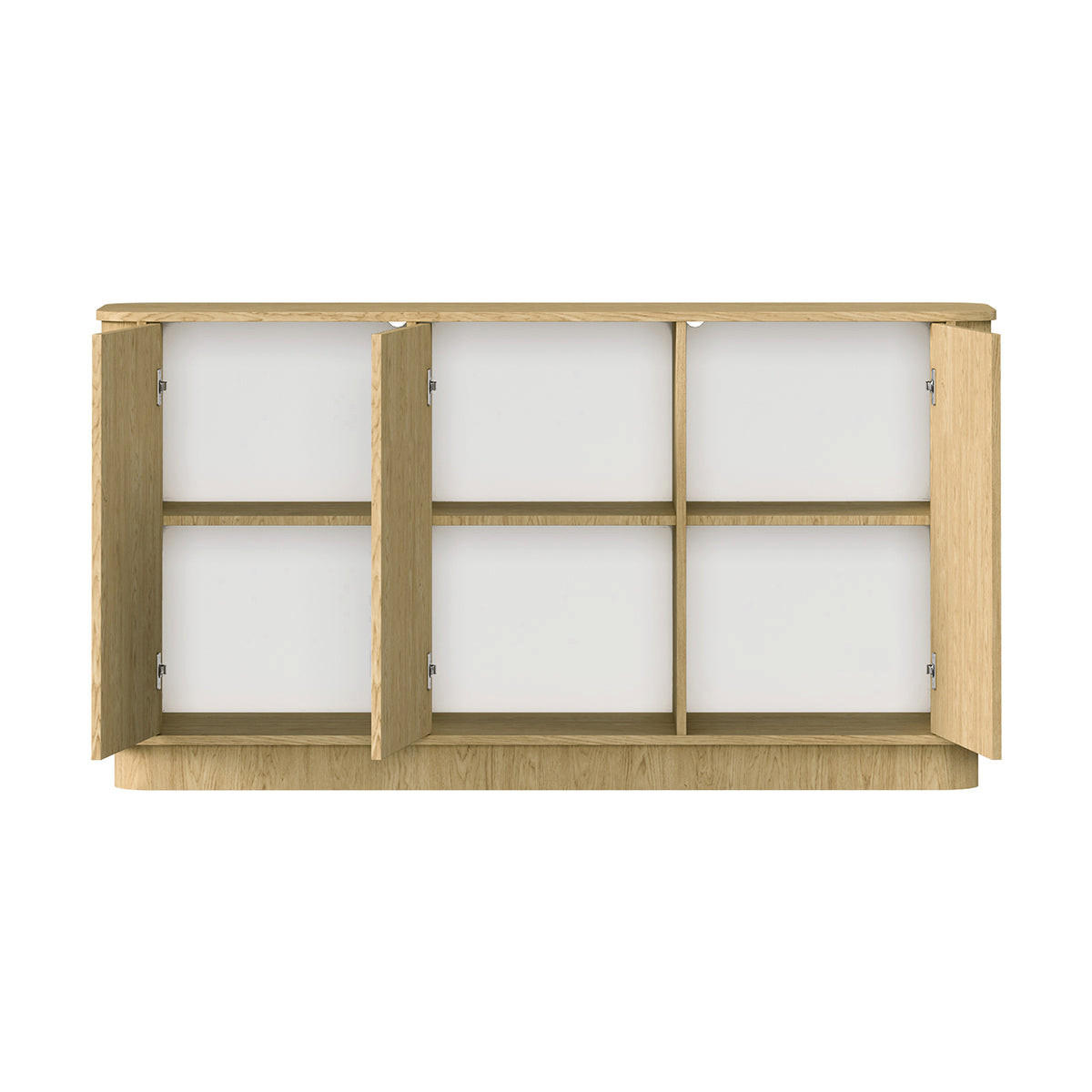 SIDEBOARD Halina Holz - Braun, Holzwerkstoff (154/81.7/40cm) - Petits-meubles