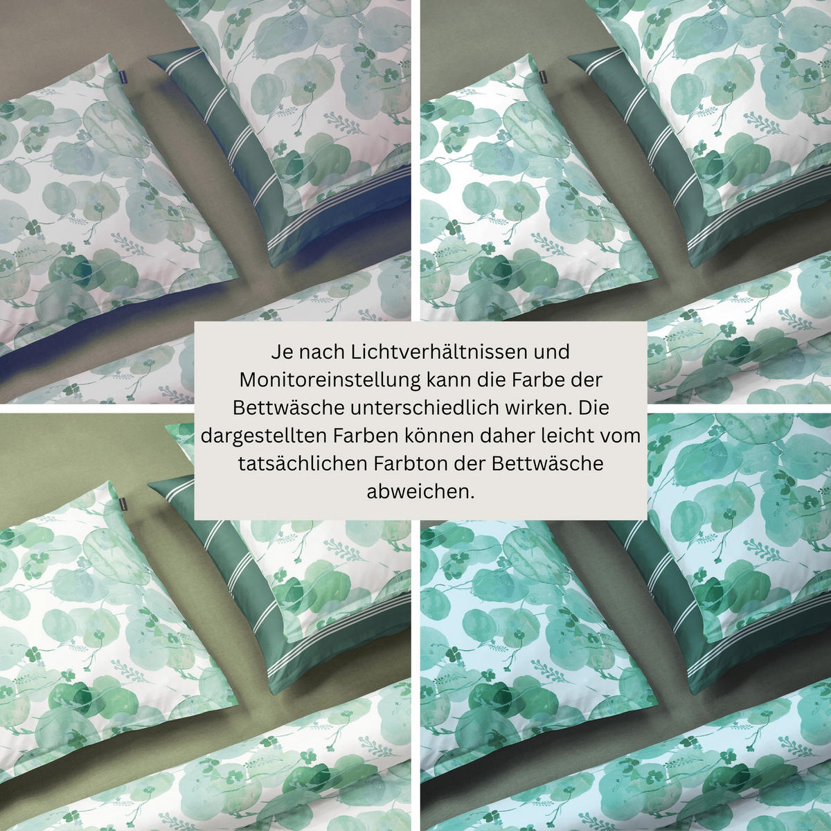 BETTWÄSCHESET Matteo - Renforcé - 2-teilig - 135 x 200 cm - Petrol - Petrol, Textil (135/200cm) - SCHIESSER