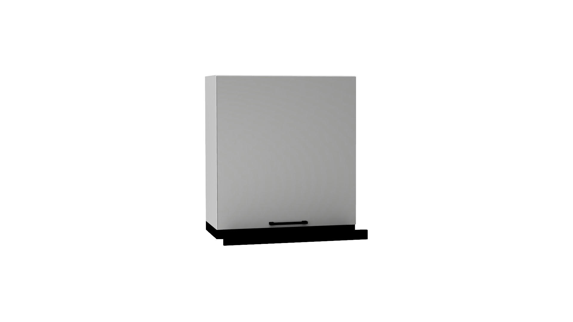 HÄNGESCHRANK W60/68 SLIM P/L OK.CZ- Morvex - Integrierter Dunstabzug - Grau, Holz/Metall (60/68/30cm) - ROYAL24_MARKT