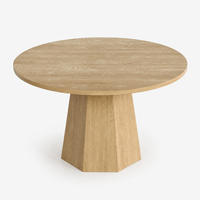 ESSTISCH 120 cm skandinavischer Stil DE-39826 Eichenfarbe - Eichefarben, Holzwerkstoff (120/120/75cm) - ComfortXL