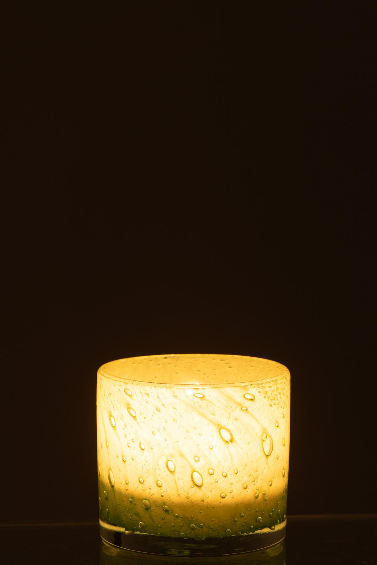KERZENHALTER JADE - Glas - Grün - S - Grün, Glas (8.5/7.5cm) - J-Line