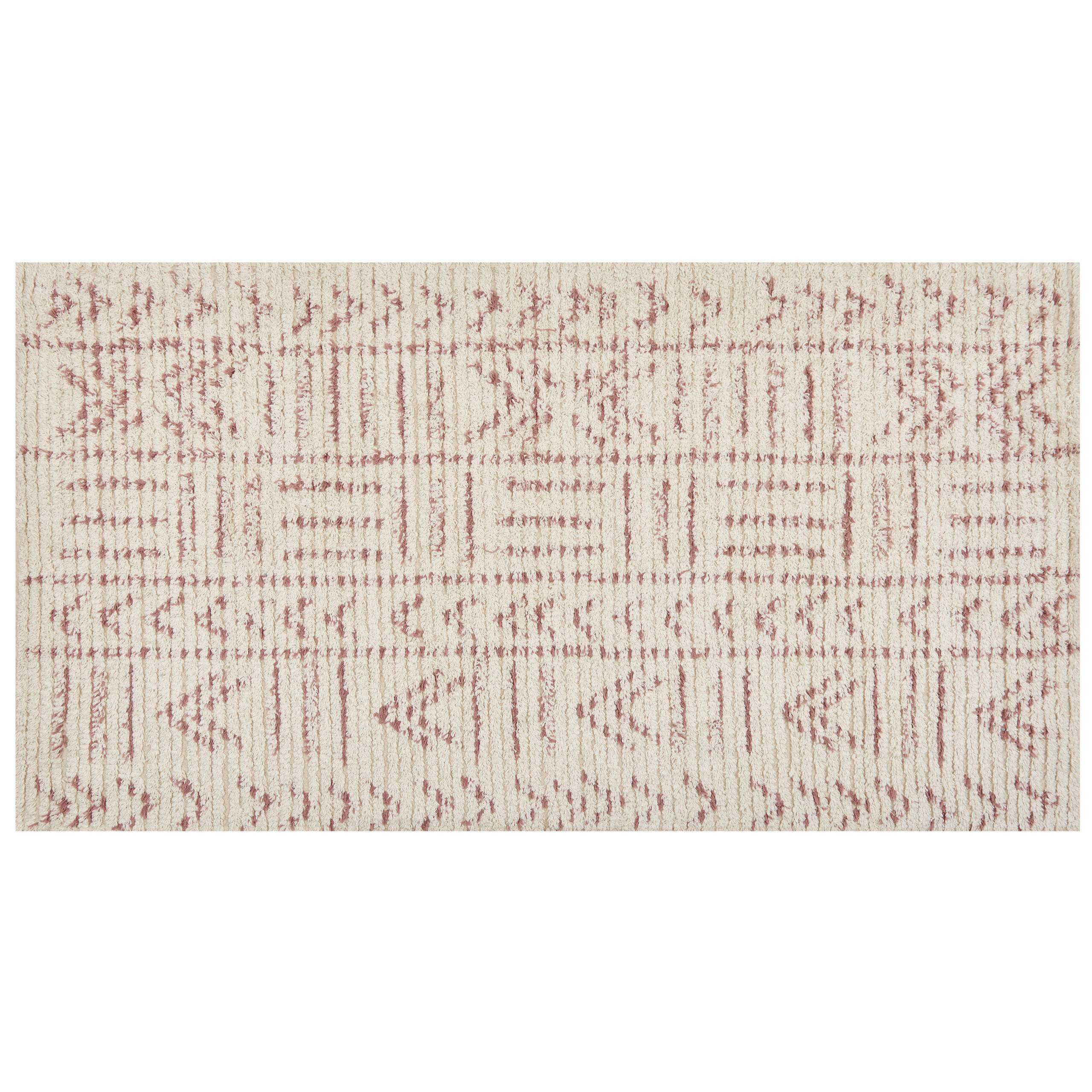 KURZFLOR-TEPPICH Edirne 150/80 cm - Beige, Textil (80/150cm) - Beliani
